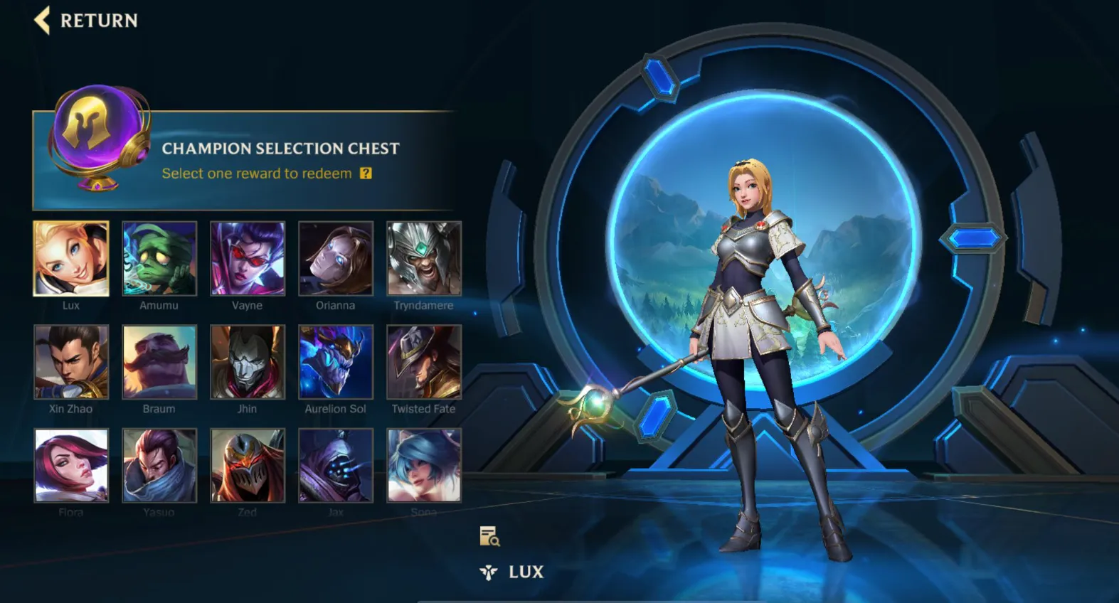 Champion Selection Chests